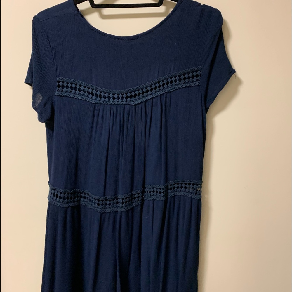 navy blue cover up